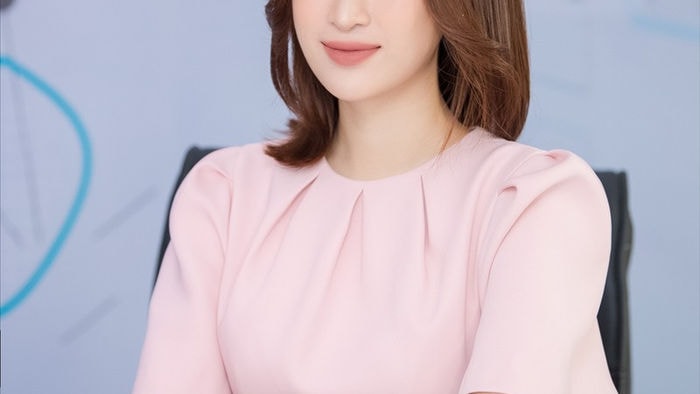 hoa hậu đỗ mỹ linh ngọt ngào với đầm hồng pastel hình 7 hoa hau do my linh ngot ngao voi dam hong pastel hinh 7