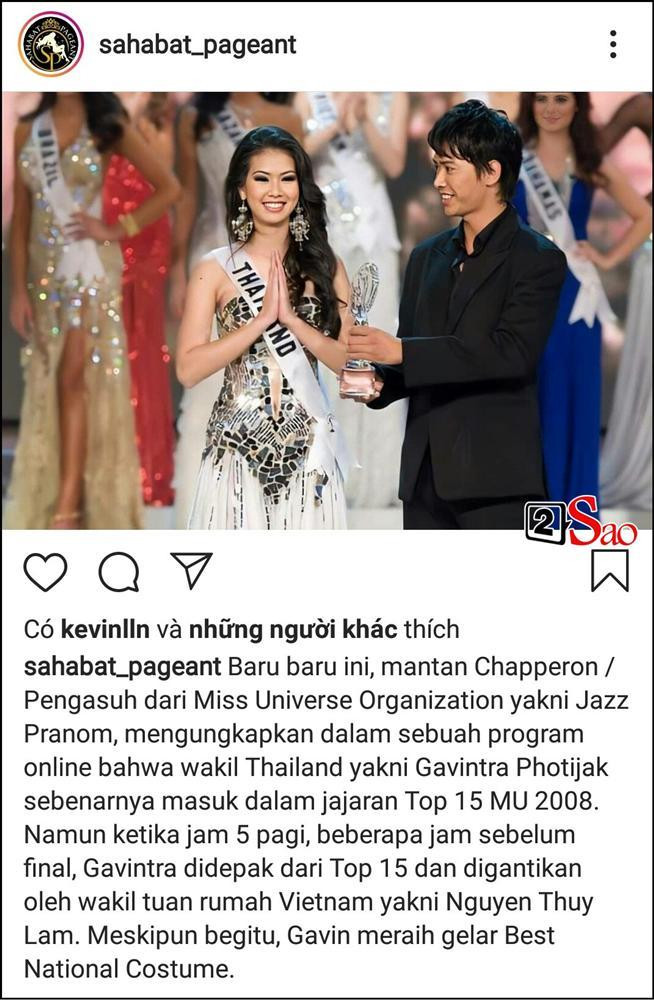 Thùy Lâm bỗng dưng bị phanh phui chuyện lọt top 15 Miss Universe do thiên vị, dân mạng Việt xù lông bảo vệ-1