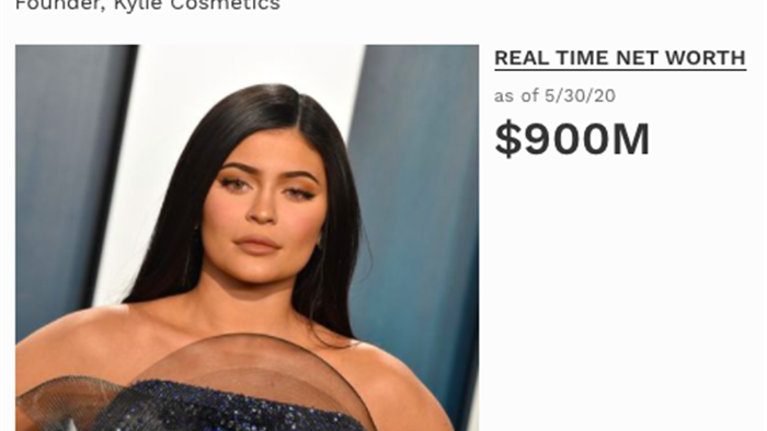 Ngôi sao 23 tuổi Kylie Jenner bị tước danh hiệu tỷ phú vì gian dối