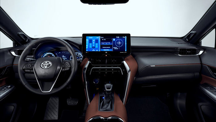 Cabin của Toyota Venza mới, được cho là sẽ sử dụng trên Lexus NX 2022