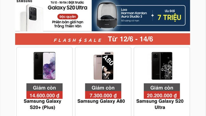 Samsung Galaxy S20+ tụt giá cả chục triệu, rẻ hơn cả Galaxy S20 - 2
