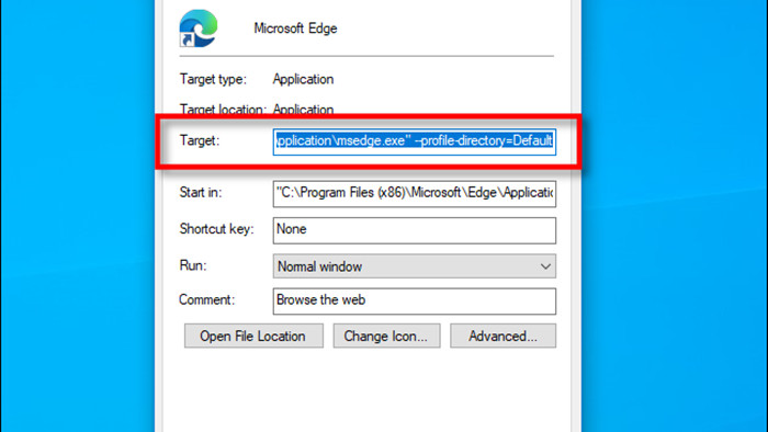 Mách bạn cách luôn mở Microsoft Edge trong chế độ duyệt web ẩn danh (InPrivate) trên Windows 10