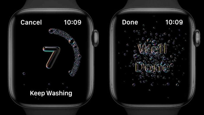 Apple Watch phát hiện người dùng có rửa tay đủ lâu hay không