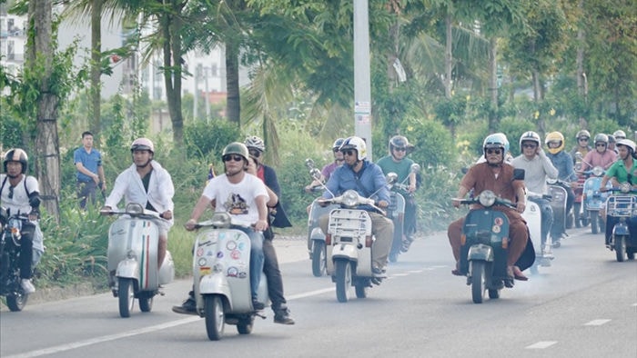 hình ảnh vespa cổ 3 miền tụ hội tại quảng ninh hình 3 hinh anh vespa co 3 mien tu hoi tai quang ninh hinh 3