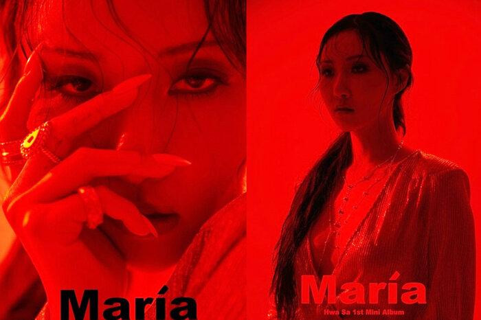 Hwasa MAMAMOO mạnh mẽ tiến thẳng vào top Itunes với solo album Maria-1