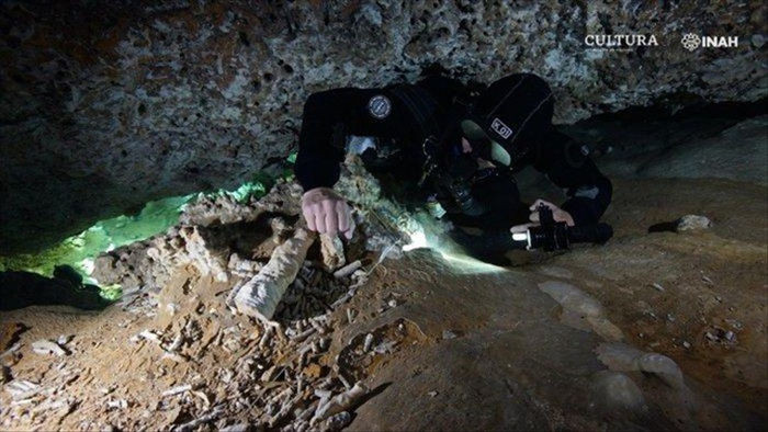 Phát hiện mỏ cổ kỳ lạ 12.000 năm tuổi dưới nước ở bờ biển Mexico - 1