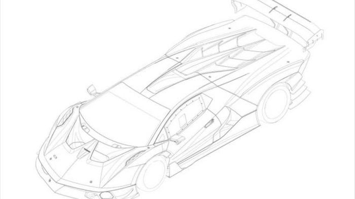 Lộ thiết kế của Lamborghini SCV12 qua hình ảnh bằng sáng chế bị rò rỉ - 2