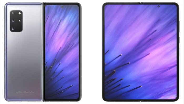 Lộ ảnh và cấu hình chi tiết smartphone màn hình gập Galaxy Fold 2 - 1 Lộ ảnh và cấu hình chi tiết smartphone màn hình gập Galaxy Fold 2 - 1