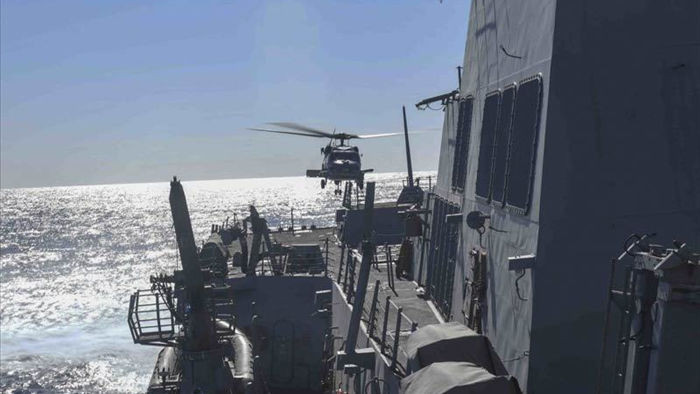 Uy lực chiến hạm Mỹ đang hoạt động gần Trường Sa