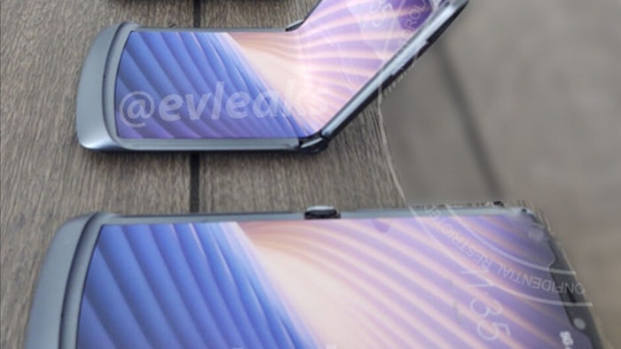 Rò rỉ hình ảnh Motorola RAZR 5G chưa được phát hành