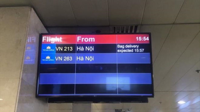 Vietnam Airlines triển khai hệ thống hiển thị thông tin trả hành lý cho khách - 1