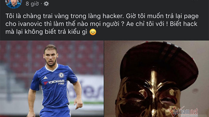 Hacker Việt chưa buông tha tài khoản cựu cầu thủ Chelsea