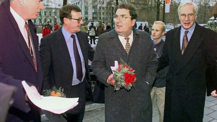 Chính trị gia đoạt giải Nobel Hòa bình John Hume qua đời hình ảnh 1 Chinh tri gia doat giai Nobel Hoa binh John Hume qua doi hinh anh 1