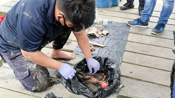Tìm thấy thi thể cậu bé 14 tuổi bị mất tích ở Malaysia trong bụng cá sấu - 3