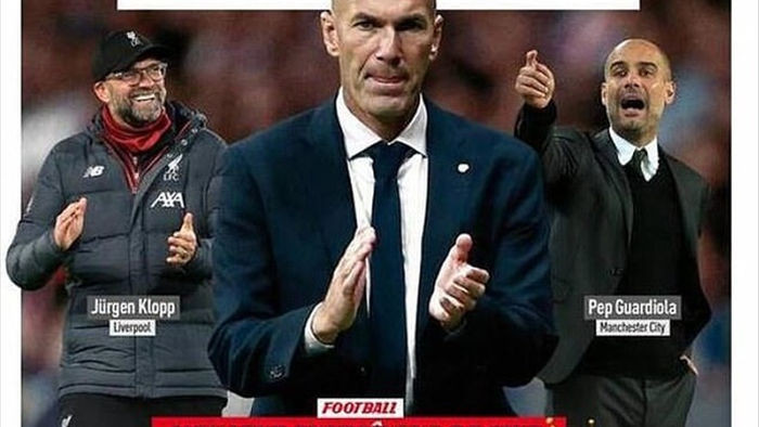 Zidane được chọn là HLV xuất sắc nhất, Mourinho bị chê bai thậm tệ - 1