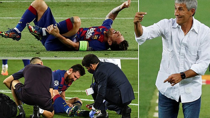 Messi có nguy cơ vắng mặt ở trận sinh tử gặp Bayern Munich - 1