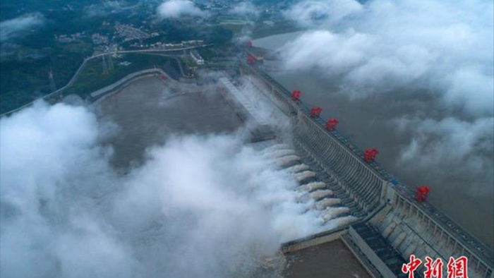 Trung Quốc: Đập Tam Hiệp mở 11 cửa xả lũ lớn chưa từng có - 1