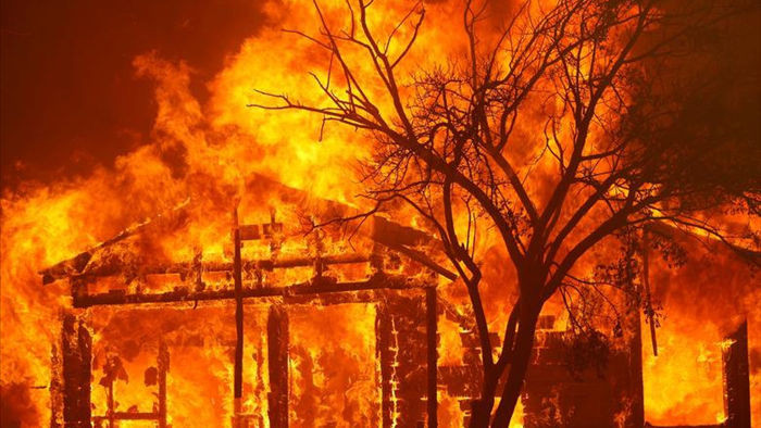 650 đám cháy rừng càn quét bang California, 7 người chết - 3