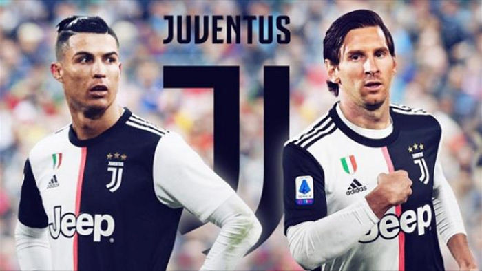 Mơ có bộ đôi tấn công Messi - Ronaldo, Juventus tiếp cận bố Messi - 1