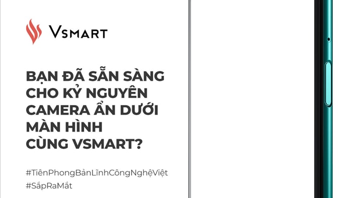 VinSmart tuyên bố có smartphone với camera ẩn dưới màn hình đầu tiên trên thế giới, liệu có vượt qua ZTE? - Ảnh 1. VinSmart tuyên bố có smartphone với camera ẩn dưới màn hình đầu tiên trên thế giới, liệu có vượt qua ZTE? - Ảnh 1.