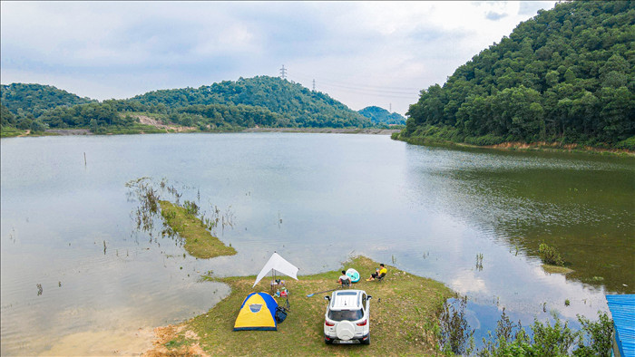 Hồ Chòm Núi - điểm trốn dịch lý tưởng cách nội đô Hà Nội chỉ 40km - 2