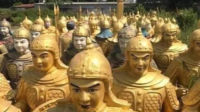 Hàng chục pho tượng người lính gây tranh cãi ở Lâm Đồng: Yêu cầu trả về nơi mua - 2