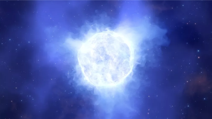 Ngôi sao “quái vật” sáng hơn Mặt trời 2 triệu lần biến mất không dấu vết - 1