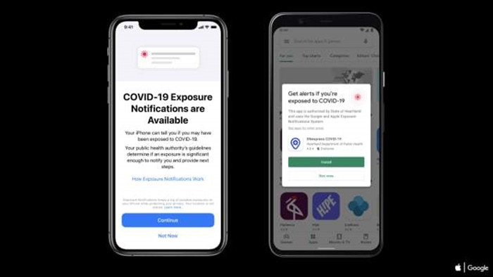 Apple, Google tích hợp công nghệ truy vết Covid-19 vào iOS và Android