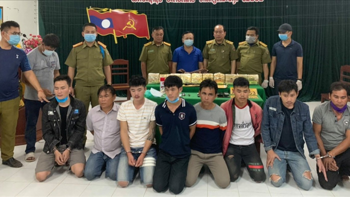 Bắt giữ 8 đối tượng người Lào mua bán, vận chuyển 10kg ma túy - 2