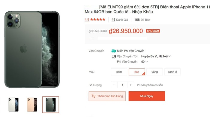 Chưng hửng với chiêu trò giảm giá ảo trong ngày siêu mua sắm 9/9 - 1 Chưng hửng với chiêu trò giảm giá ảo trong ngày siêu mua sắm 9/9 - 1