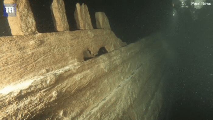 Bất ngờ phát hiện xác tàu gỗ vẫn còn nguyên vẹn sau 400 năm dưới đáy biển - 2