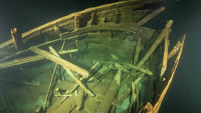 Bất ngờ phát hiện xác tàu gỗ vẫn còn nguyên vẹn sau 400 năm dưới đáy biển - 4