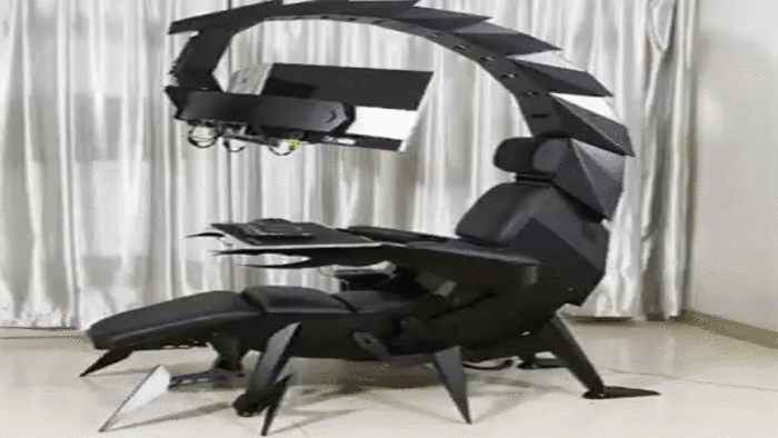 Ghế chơi game hình bọ cạp có thể biến hình đầy ảo diệu - Ảnh 4.