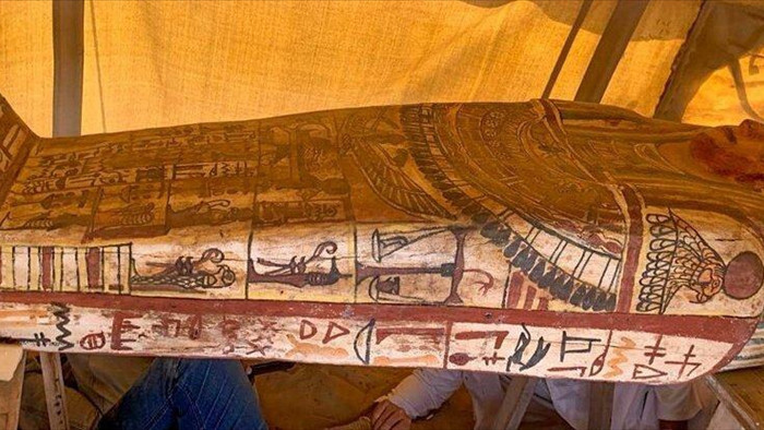 Phát hiện 14 quan tài được niêm phong trong 2.500 năm ở Ai Cập - 1
