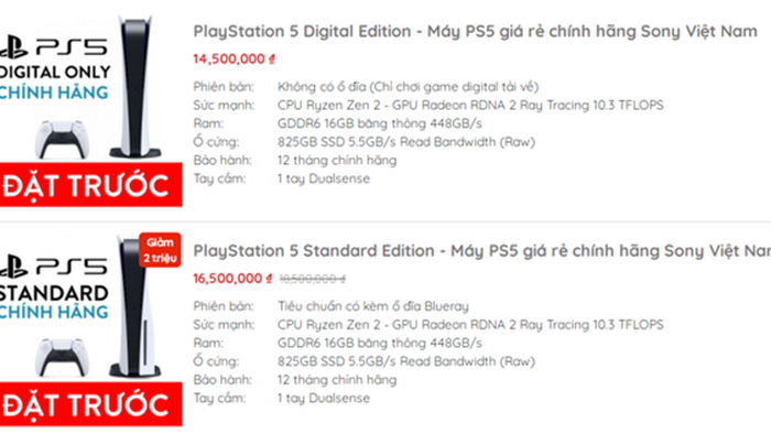 Vì sao PlayStation 5 ở Việt Nam được chào giá đắt gấp đôi?