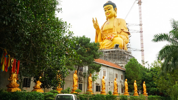 Chiêm ngưỡng pho tượng phật lớn nhất Đông Nam Á tại Hà Nội - 10