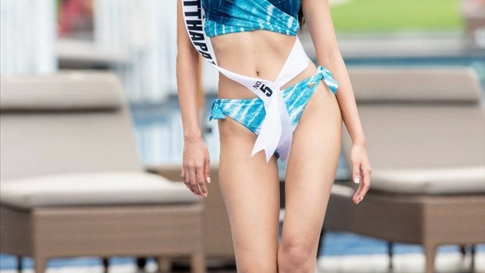 Thí sinh Miss Universe Thái Lan 2020 nóng bỏng với bikini