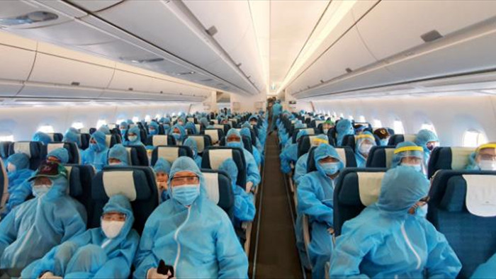 Hôm nay, chuyến bay quốc tế đầu tiên chở 200 khách từ Hàn Quốc về Việt Nam - 1