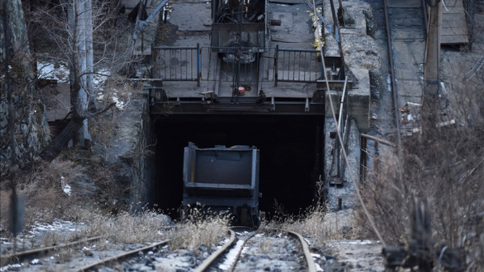 Lối vào một mỏ than ở Trung Quốc. Ảnh: AFP.