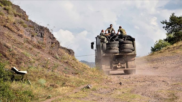 Nagorno-Karabakh vốn thuộc về Azerbaijan nhưng lại có phần lớn cư dân gốc Armenia. Ảnh: AFP.