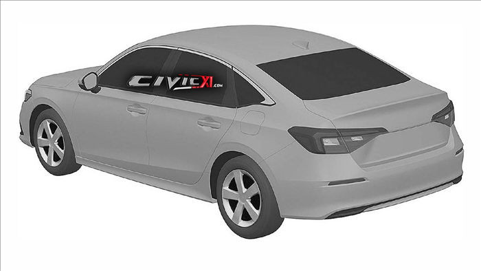 Hé lộ hình ảnh đầu tiên về Honda Civic thế hệ mới 2022 - 3