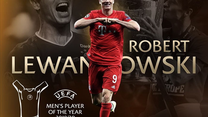 Lewandowski giành giải Cầu thủ xuất sắc nhất châu Âu - 1 Lewandowski giành giải Cầu thủ xuất sắc nhất châu Âu - 1