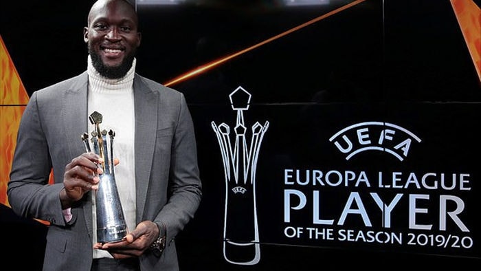 Vượt qua Bruno Fernandes, Lukaku nhận giải xuất sắc nhất Europa League - 1 Vượt qua Bruno Fernandes, Lukaku nhận giải xuất sắc nhất Europa League - 1