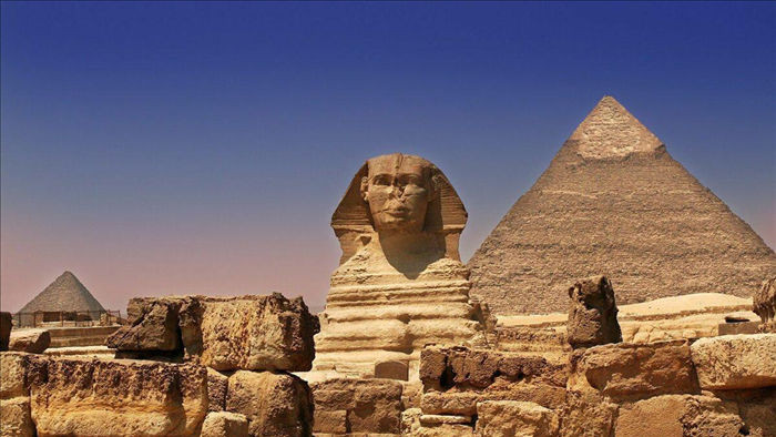 Bí ẩn kho báu trong đường hầm bí mật dưới tượng nhân sư Ai Cập - 1