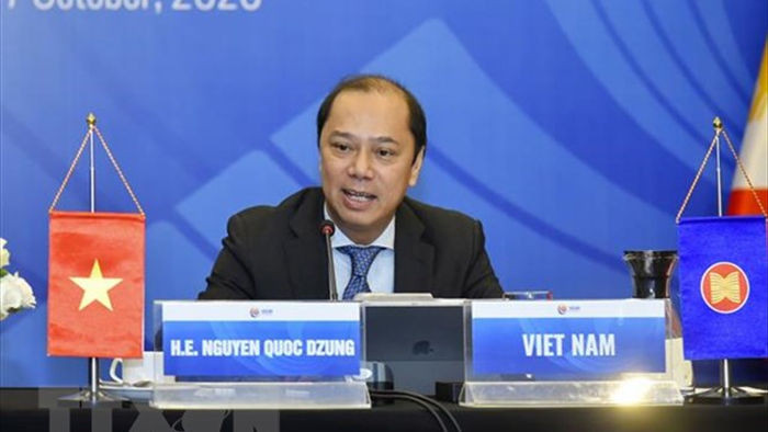 Thu truong Nguyen Quoc Dung chu tri Hoi nghi quan chuc cao cap ASEAN hinh anh 2