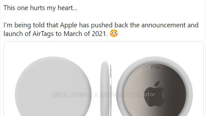 Tin đồn: AirTags sẽ không ra mắt cùng iPhone 12, lùi sang năm sau - Ảnh 1.