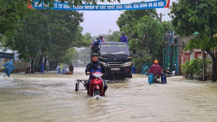 Quảng Nam vỡ đập thủy lợi sức chứa 800 ngàn m3 nước