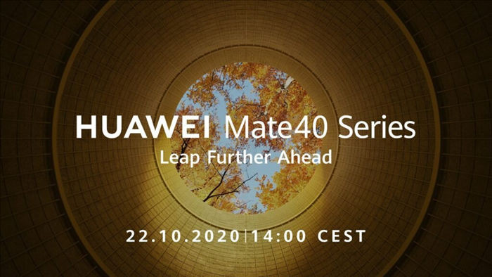 Chính thức: Huawei Mate 40 sẽ ra mắt vào ngày 22/10 - Ảnh 1.