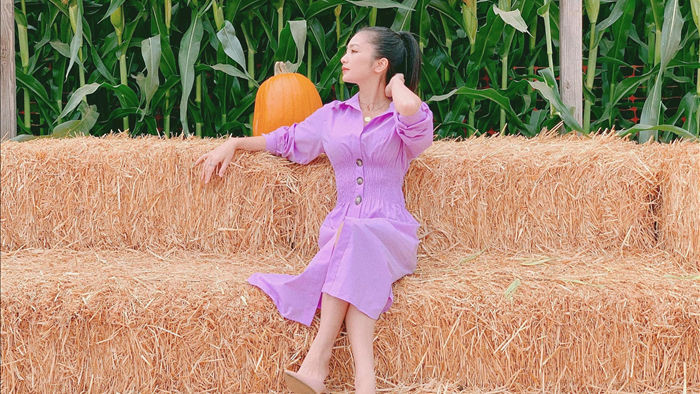 Quyền Linh đăng ảnh con gái xinh đẹp như 'hoa hậu tương lai'