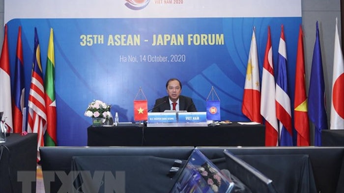 Việt Nam chủ trì Diễn đàn trực tuyến ASEAN-Nhật Bản lần thứ 35 hình ảnh 1 Viet Nam chu tri Dien dan truc tuyen ASEAN-Nhat Ban lan thu 35 hinh anh 1
